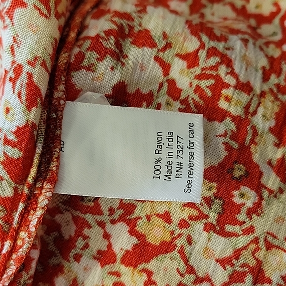 NWT Sonoma Goods Long-Sleeved Tiered Maxi Dress - Picture 7 of 12